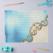 Design der Verzierten Papierserie Ephemera 12 Seidenpapier (Basteln)