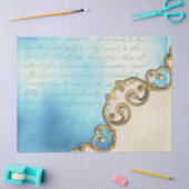 Design der Verzierten Papierserie Ephemera 13 Seidenpapier (Basteln)