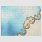 Design der Verzierten Papierserie Ephemera 13 Seidenpapier (Vorderseite)