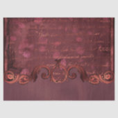 Design der Verzierten Papierserie Ephemera 15 Seidenpapier (Vorderseite)