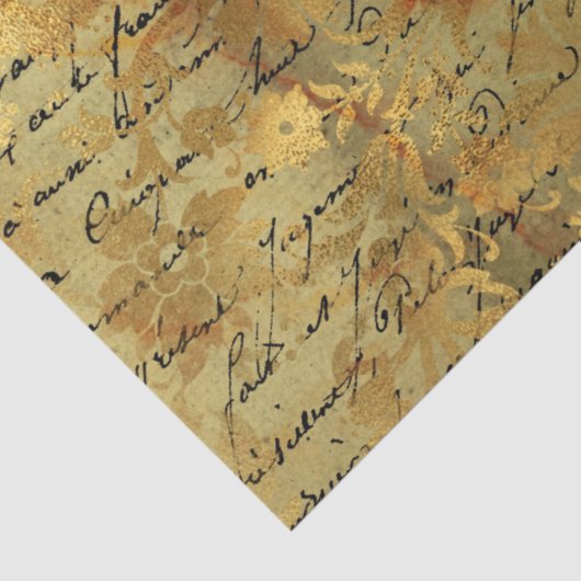 Design der Verzierten Papierserie Ephemera 16 Seidenpapier (Detail)