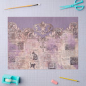 Design der Verzierten Papierserie Ephemera 17 Seidenpapier (Basteln)