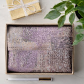 Design der Verzierten Papierserie Ephemera 17 Seidenpapier (Geschenk)