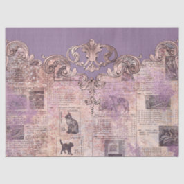 Design der Verzierten Papierserie Ephemera 17 Seidenpapier