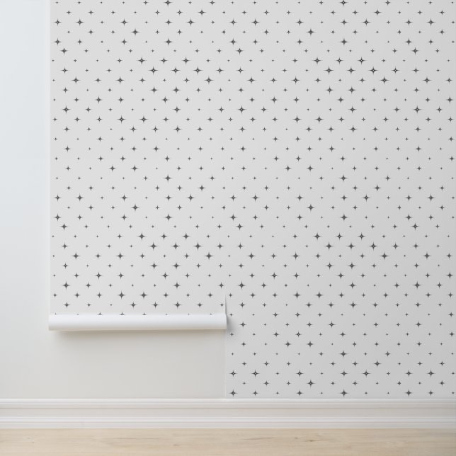 Design der Vierpunktsterne Tapete (Anwendung)