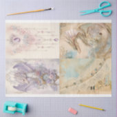 Design der viktorianischen Drachenreihe 11 Seidenpapier (Basteln)