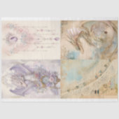 Design der viktorianischen Drachenreihe 11 Seidenpapier (Vorderseite)