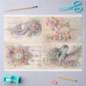 Design der viktorianischen Drachenreihe 8 Seidenpapier (Basteln)