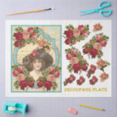 Design der viktorianischen Emphemera-Serie 6 Seidenpapier (Basteln)