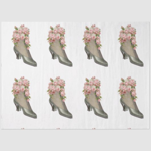 Design der viktorianischen Shabby Chic-Serie 15 Seidenpapier (Vorderseite)