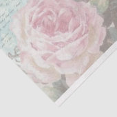 Design der Vintagen blauen Junk-Serie 6 Seidenpapier (Ausschnitt)