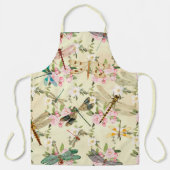 Design der Vintagen Libellen-Serie 14 Schürze (Vorderseite)