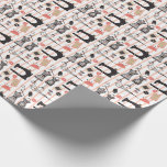 Design der Vintagen Nähmaschine, Crafty Sew Theme Geschenkpapier<br><div class="desc">So ein niedliches nähendes Design mit einer Vintagen Nähmaschine,  Baumwollbügel,  Knöpfen,  Kleidermannequins ,  Buttonen und Nadeln,  ein schönes Muster für die Kämpfer und alle zum Nähen.</div>