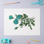 Design der Vintagen Rose 120 Seidenpapier (Basteln)