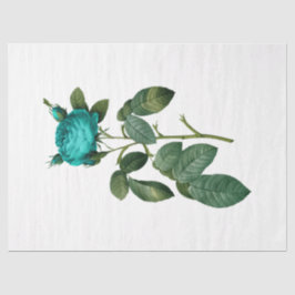 Design der Vintagen Rose 124 Seidenpapier