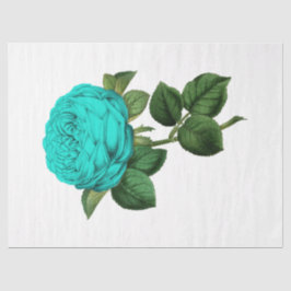 Design der Vintagen Rose 142 Seidenpapier