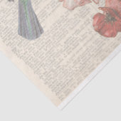 Design der Vintagen Vogelserie 6 Seidenpapier (Ausschnitt)