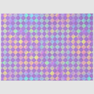 Design der Violet- und Rainbows-Serie 12 Seidenpapier