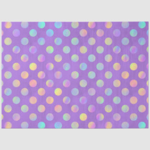 Design der Violet- und Rainbows-Serie 8 Seidenpapier