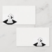 Design der Visitenkarte (Vorne/Hinten)