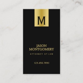 Design der Visitenkarte des Anwalts Schwarz und Go