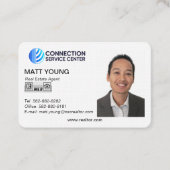 Design der Visitenkarte für Real Anwesen Agent (Vorderseite)