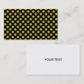 Design der Visitenkarte für Tennisball (Vorne/Hinten)