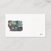 Design der Visitenkarte /Sarr (Rückseite)