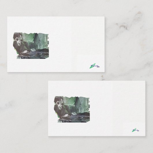 Design der Visitenkarte /Sarr (Vorne/Hinten)