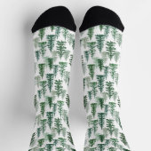 Design der Waldsocken Socken (Oben)