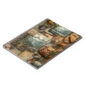 Design der Wanderkunst Notizblock (Linke Seite)