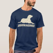 Design der Waschmaschine T-Shirt (Vorderseite)