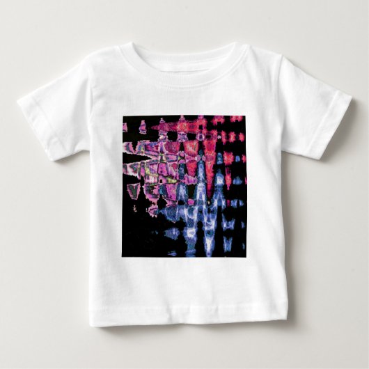 Design der Wasserfarben Baby T-shirt (Vorderseite)