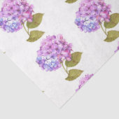 Design der Wasserfarbenserie Hydrangea 14 Seidenpapier (Ausschnitt)