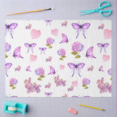 Design der Wasserfarbenserie Hydrangea 9 Seidenpapier (Basteln)