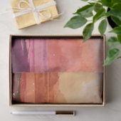 Design der Watercolor-Sonnenuntergänge 3 Seidenpapier (Geschenk)