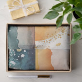 Design der Watercolor-Sonnenuntergänge 7 Seidenpapier (Geschenk)