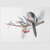 Design der Weihnachtsbird-Serie 1 Seidenpapier (Vorderseite)