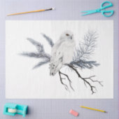 Design der Weihnachtsbird-Serie 2 Seidenpapier (Basteln)