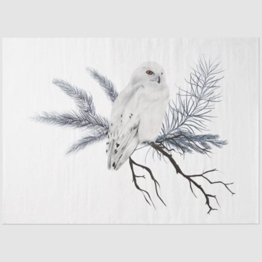 Design der Weihnachtsbird-Serie 2 Seidenpapier (Vorderseite)