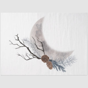 Design der Weihnachtsbird-Serie 3 Seidenpapier