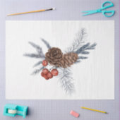 Design der Weihnachtsbird-Serie 9 Seidenpapier (Basteln)