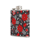 Design der Weihnachtsdekoration Flachmann (Links)