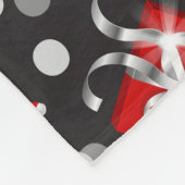 Design der Weihnachtsdekoration Fleecedecke (Ecke)