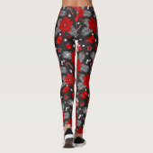 Design der Weihnachtsdekoration Leggings (Rückseite)