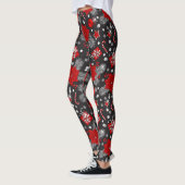 Design der Weihnachtsdekoration Leggings (Links)