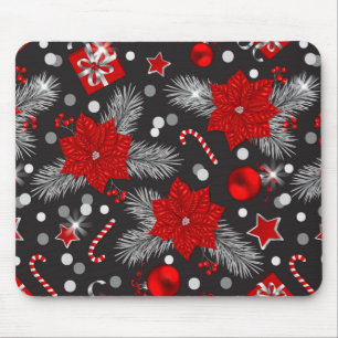 Design der Weihnachtsdekoration Mousepad