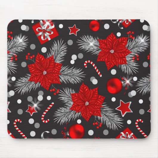 Design der Weihnachtsdekoration Mousepad (Vorne)