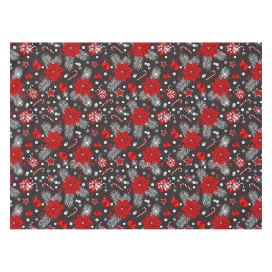 Design der Weihnachtsdekoration Tischdecke (Vorderseite (Horizontal))