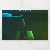 Design der Weine Schaumweinetikett (Einzelnes Label)